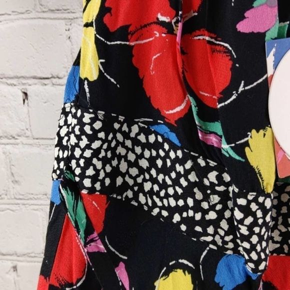 Rixo x Target Black Floral Tie Waist Maxi Dress NWT 2 - Picture 5 of 11